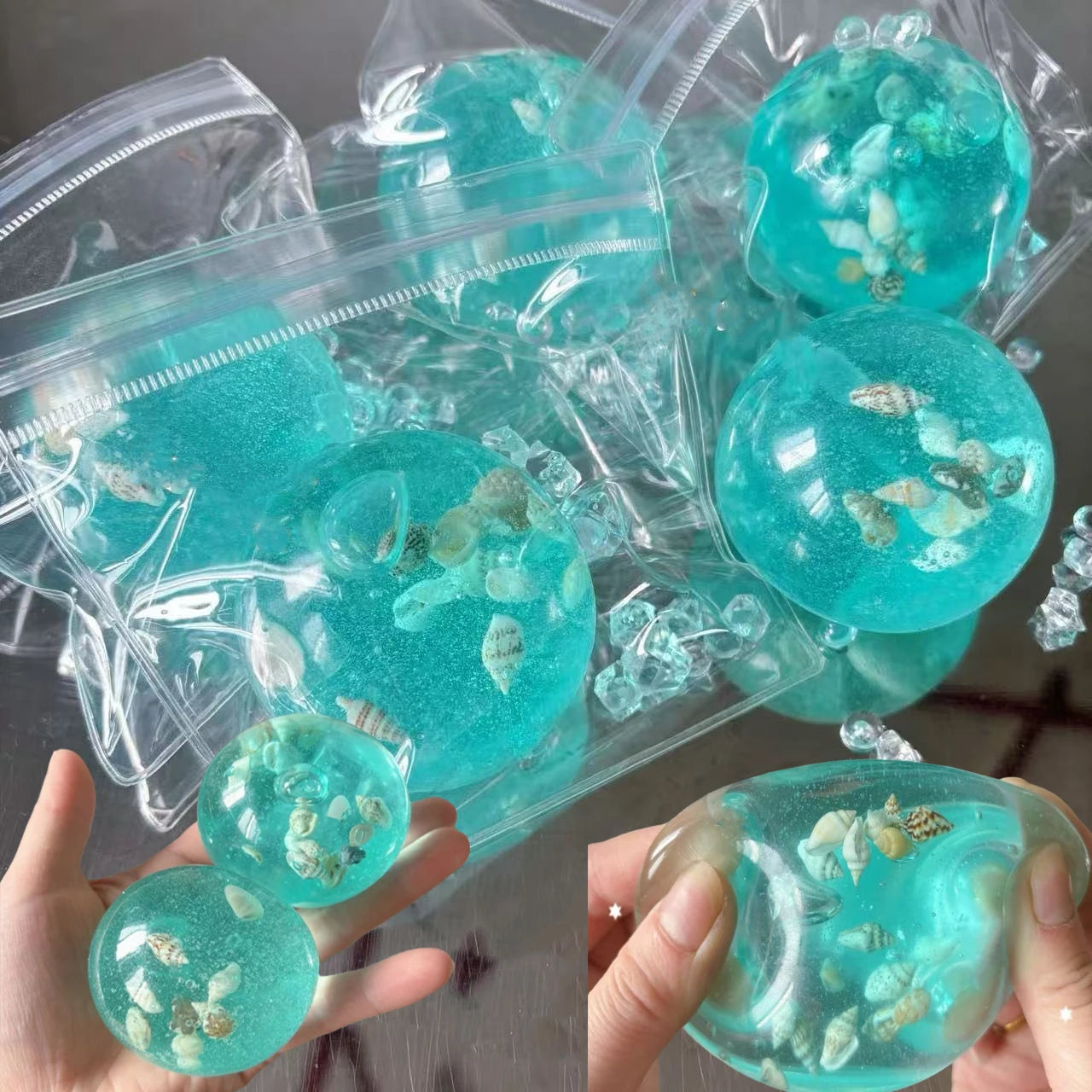 Squishy Ocean Stress Balls Autism Sensory Toys for Stress And Anxiety Relief
